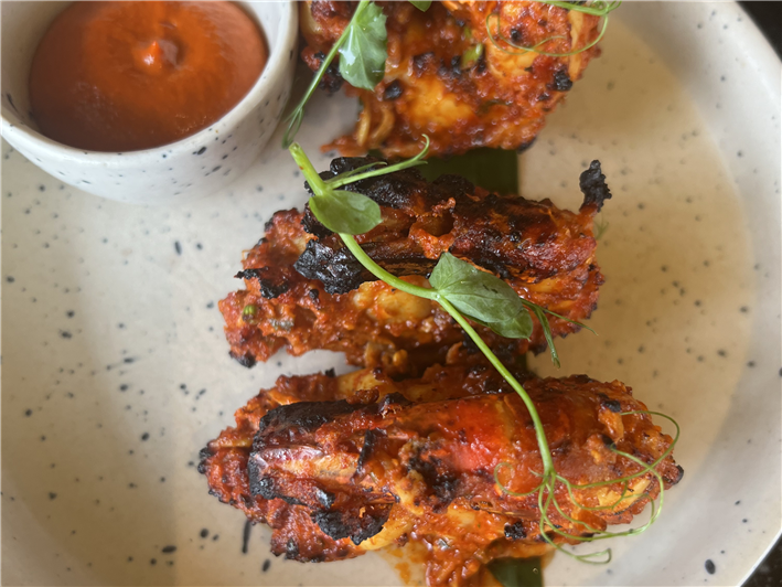 tandoori prawns